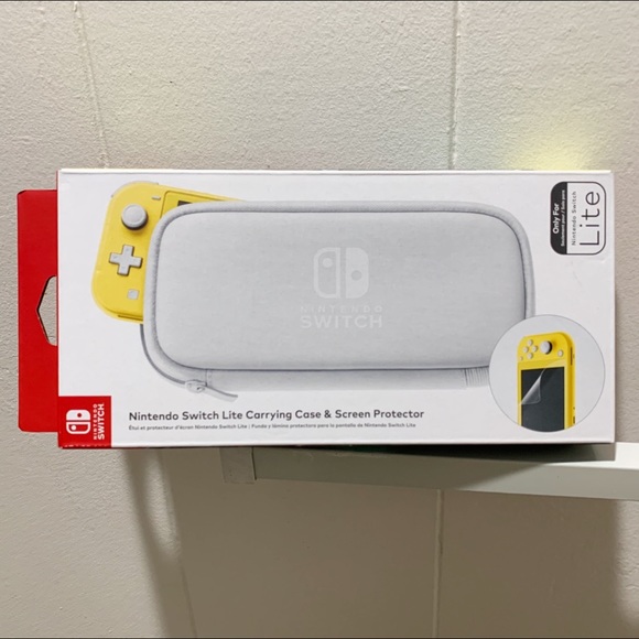 New Switch Lite Carrying Case & Screen Protector - Picture 1 of 3